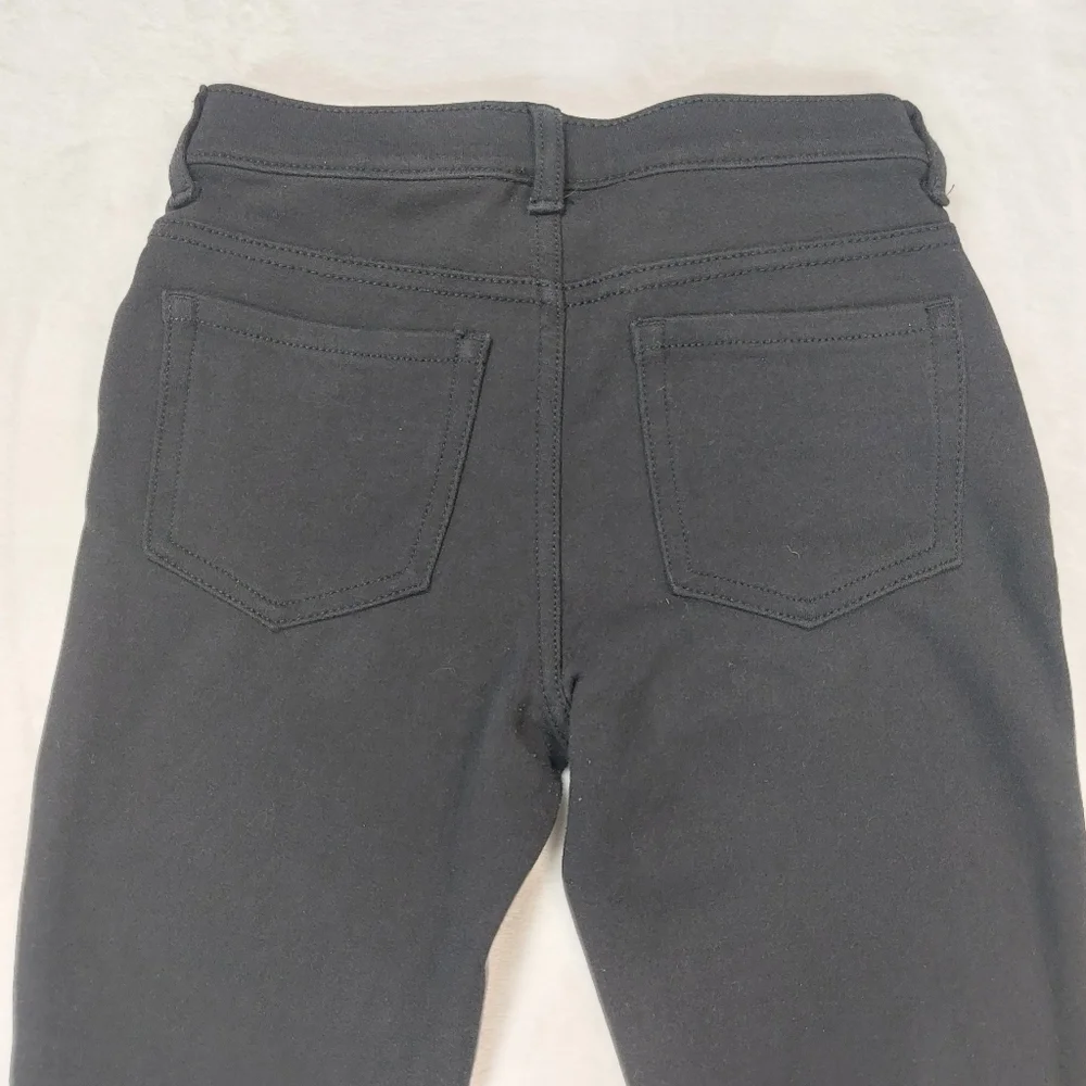 THE CHILDREN'S PLACE GIRLS BLACK PULL ON PANTS SIZE 6X/7